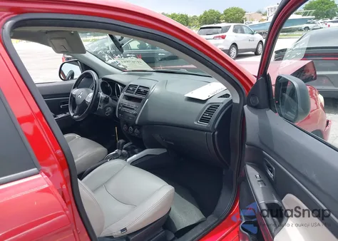 2011 Mitsubishi Outlander Sport Es из США, поврежденный, VIN JA4AP3AUXBZ006089